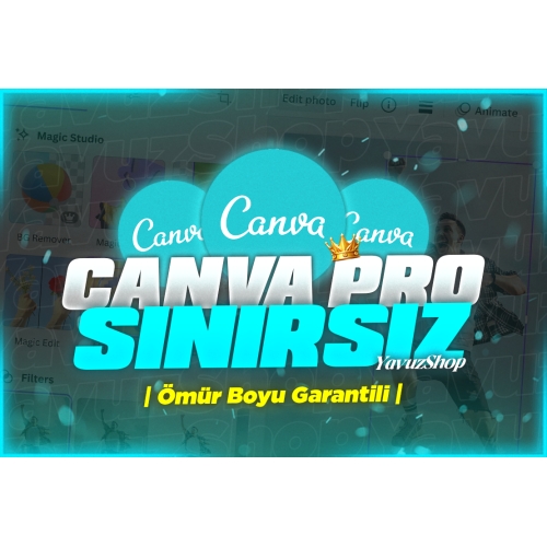  Canva Pro Sınırsız  Kendi Hesabına Oto Teslim